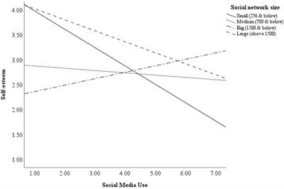 The Moderating Role of Social Network Size on Social Media Use and Self-Esteem: An Evolutionary Mismatch Perspective